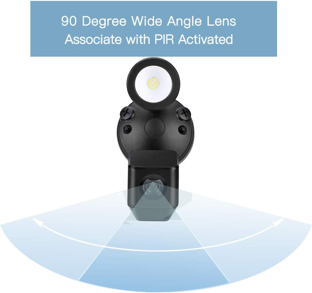 1080P Outdoor Security Light Cam with Two-Way Talk U97226