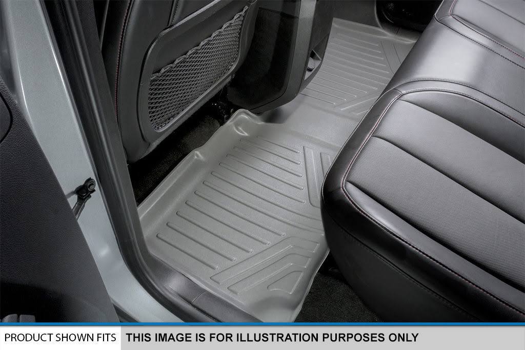 Grey 3 Row Floor Mats Liner Set M595
