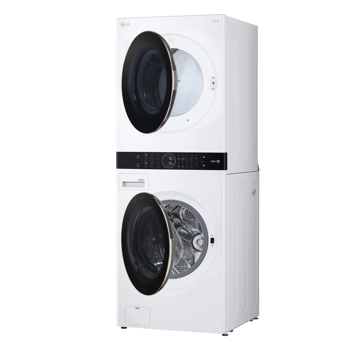 White Front Load Washtower 5.2 Cu. Ft. Washer 7.4 Cu. Ft. Electric Dryer Z985