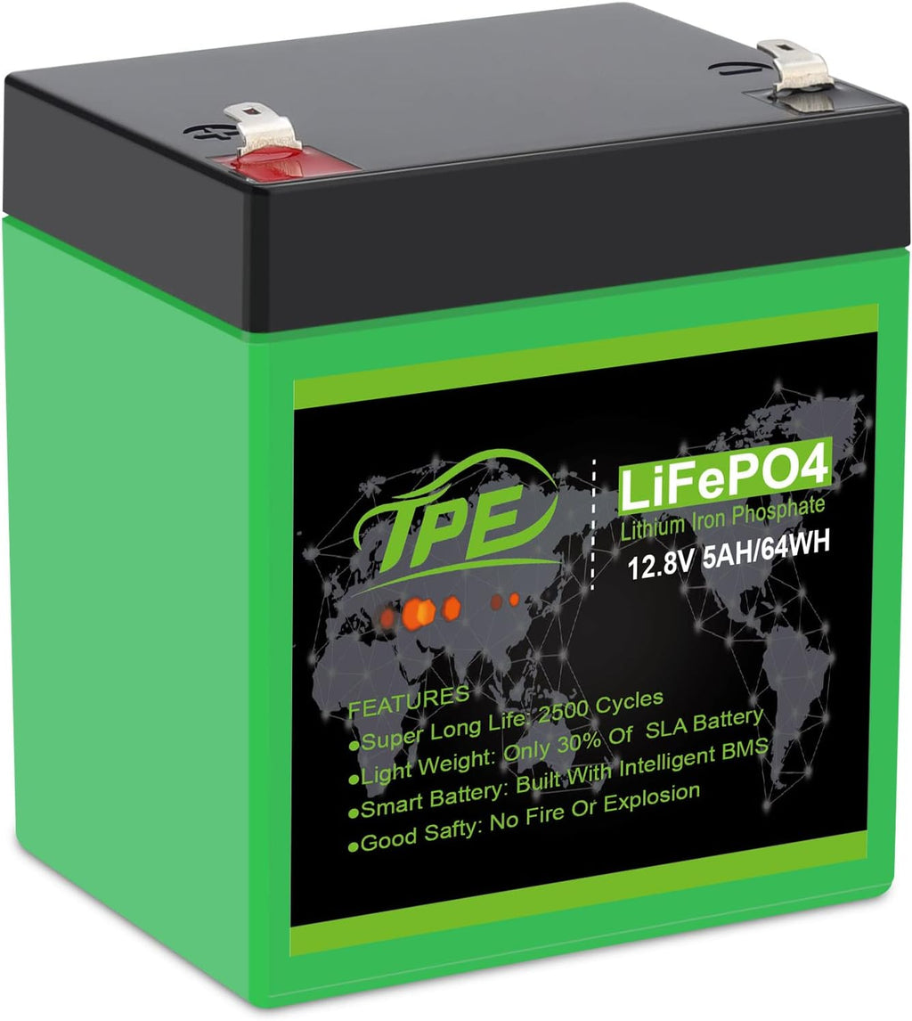 12V 20Ah LiFePO4 Lithium Battery Pack of 2 V6822