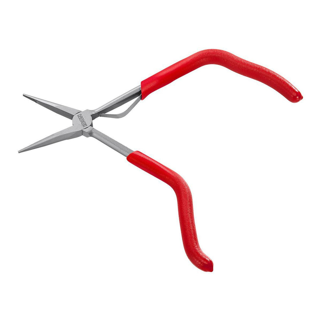 11 in. Long-Reach Pistol-Grip Needle Nose Pliers W48430