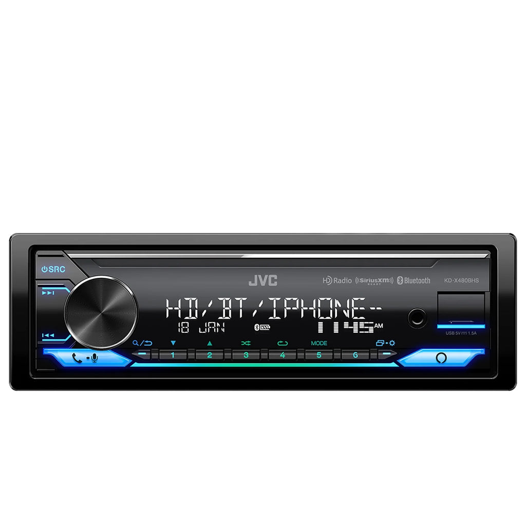 Single DIN Bluetooth Car Audio Receiver X79024