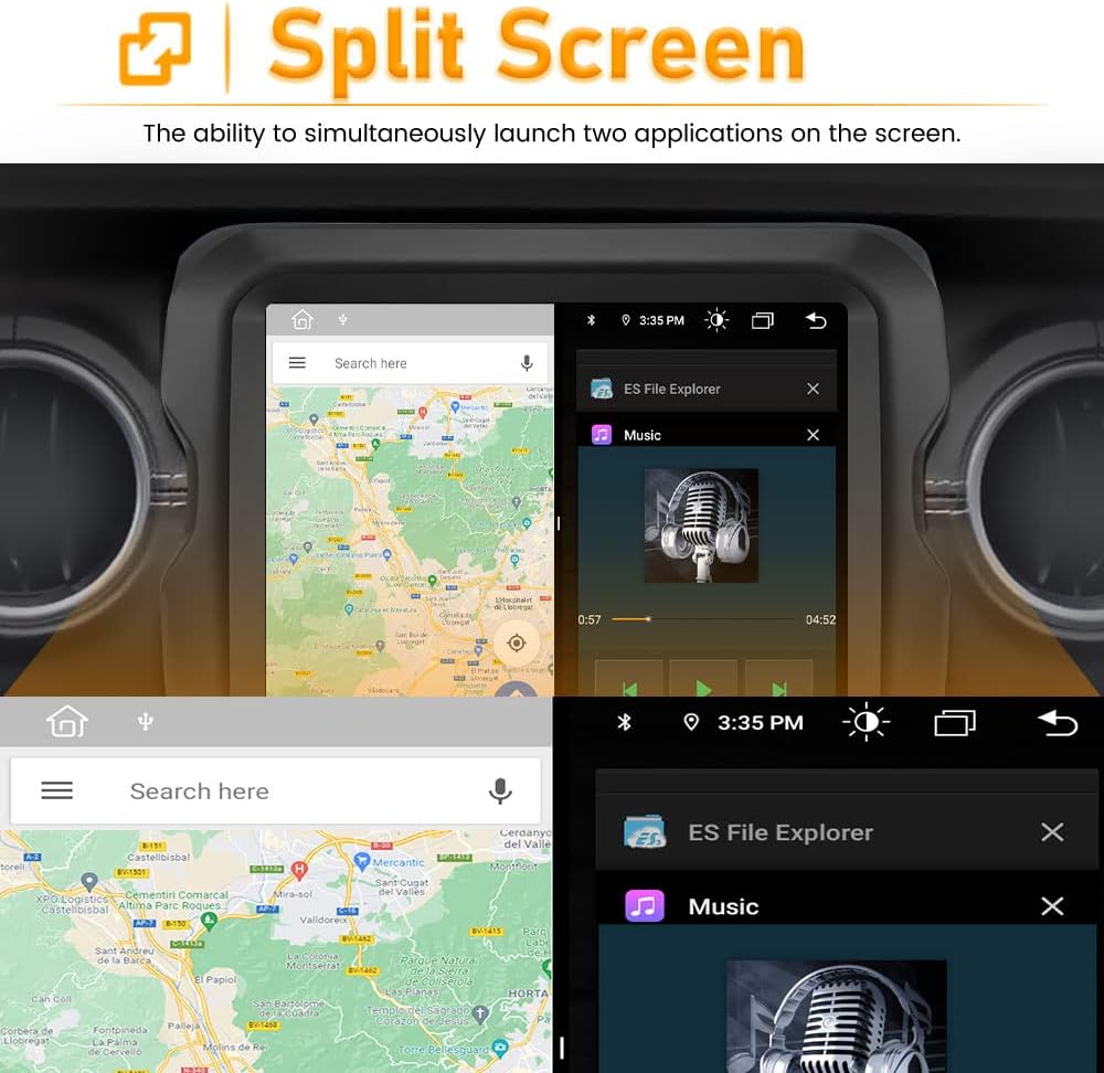 Car Radio Stereo with CarPlay Android Auto I989958