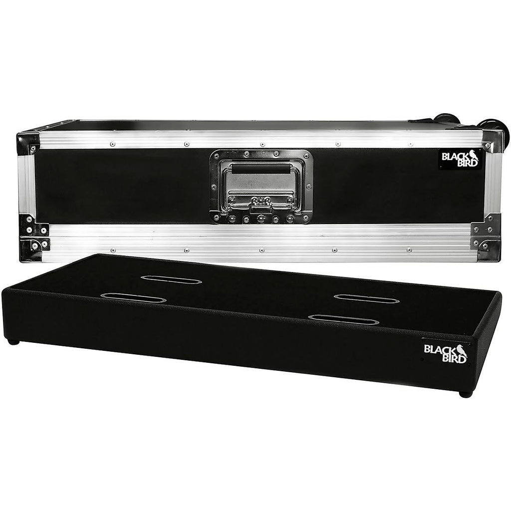 Black Tolex Pedalboard with ATA Case Y9731