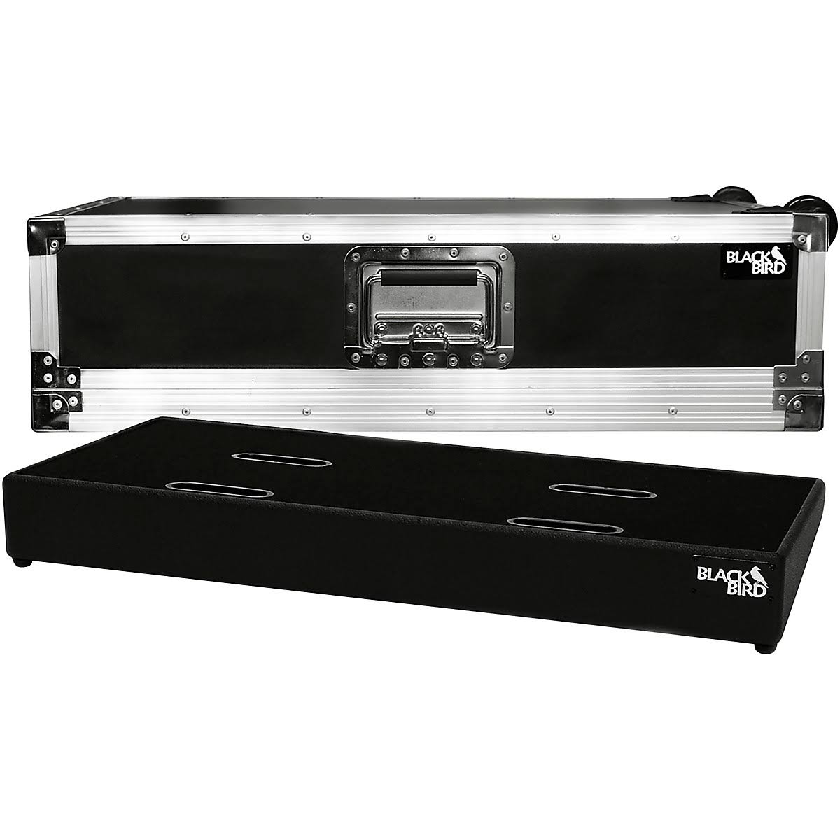 Black Tolex Pedalboard with ATA Case Y9731