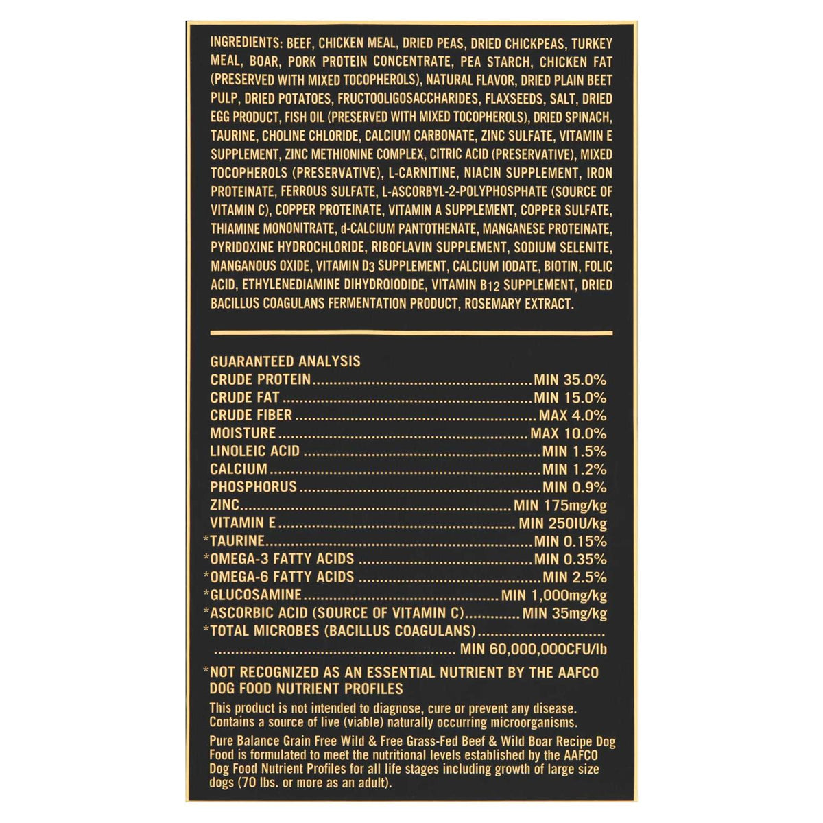 Wild & Free Beef & Wild Boar Recipe Dry Dog Food Z7309