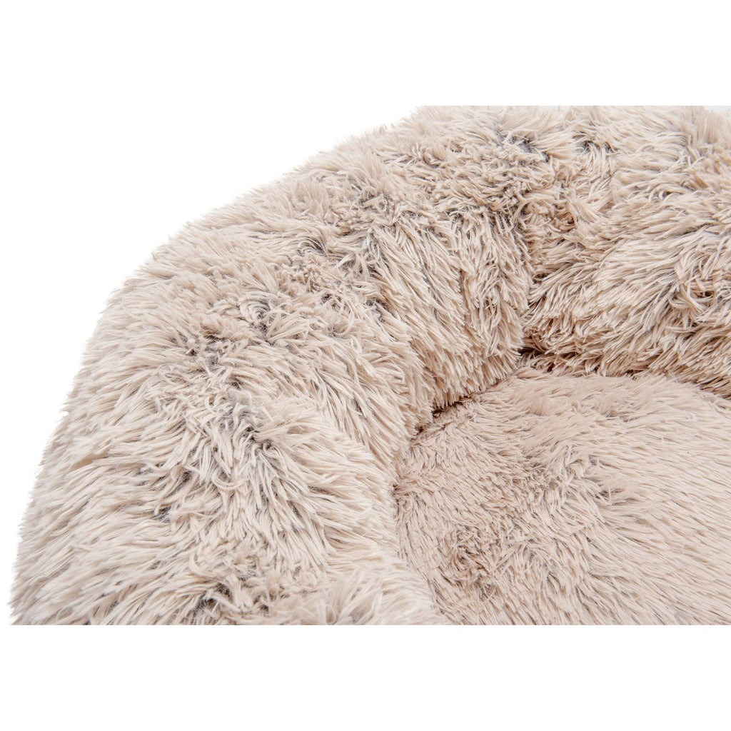 Long Fur Donut Dog Bed T495