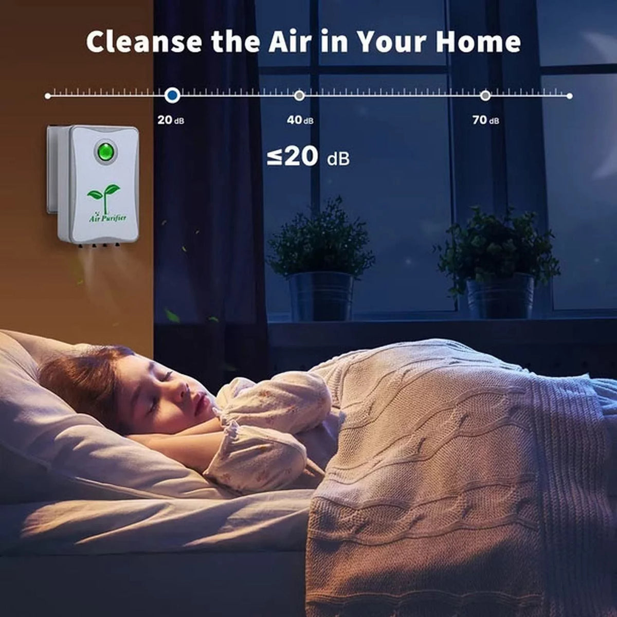 Negative Ion Air Purifier N707