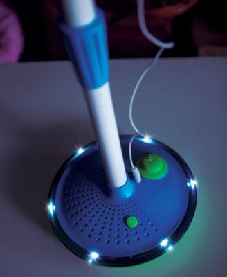 Light-Up Musical Microphone u0026 Stand J6902
