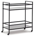 Black Bar Cart L64562