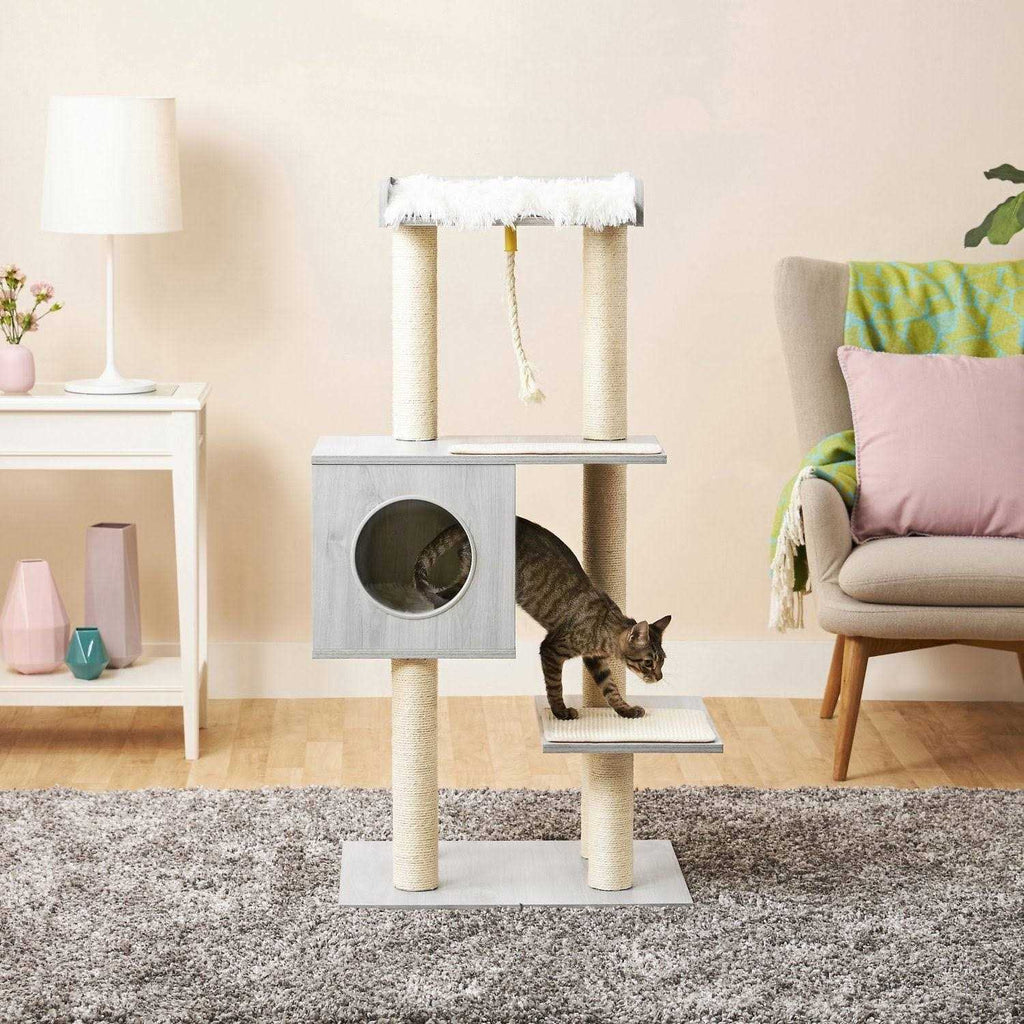 47.5-In Modern Cat Tree Condo S45130