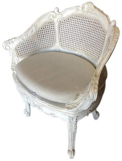 Gray Solid Vanity Chair K7769
