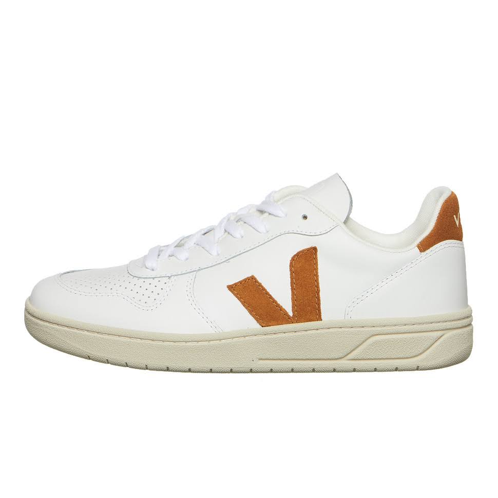 White Camel Leather Trainers G8606