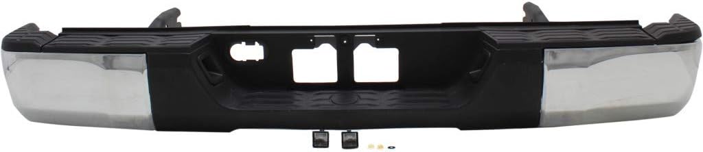 Chrome Steel Step Bumper for Toyota Tundra 2014-2019 V63611