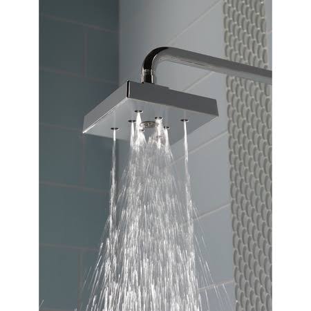 Stainless Single-Setting Raincan Shower Head L77010