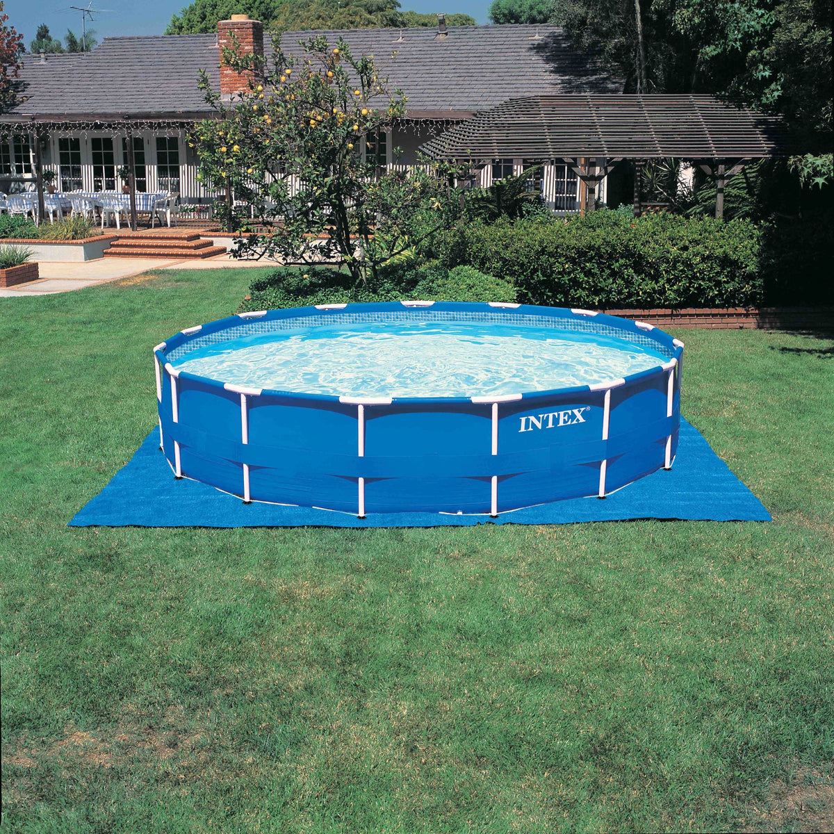 15-Feet by 48-Inch Metal Frame Pool Set U82872