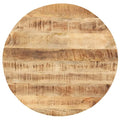 Solid Reclaimed Wood Round Table Top 15.7" Y5118