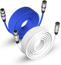 50 Ft 4 Pack XLR Microphone Cable E2301