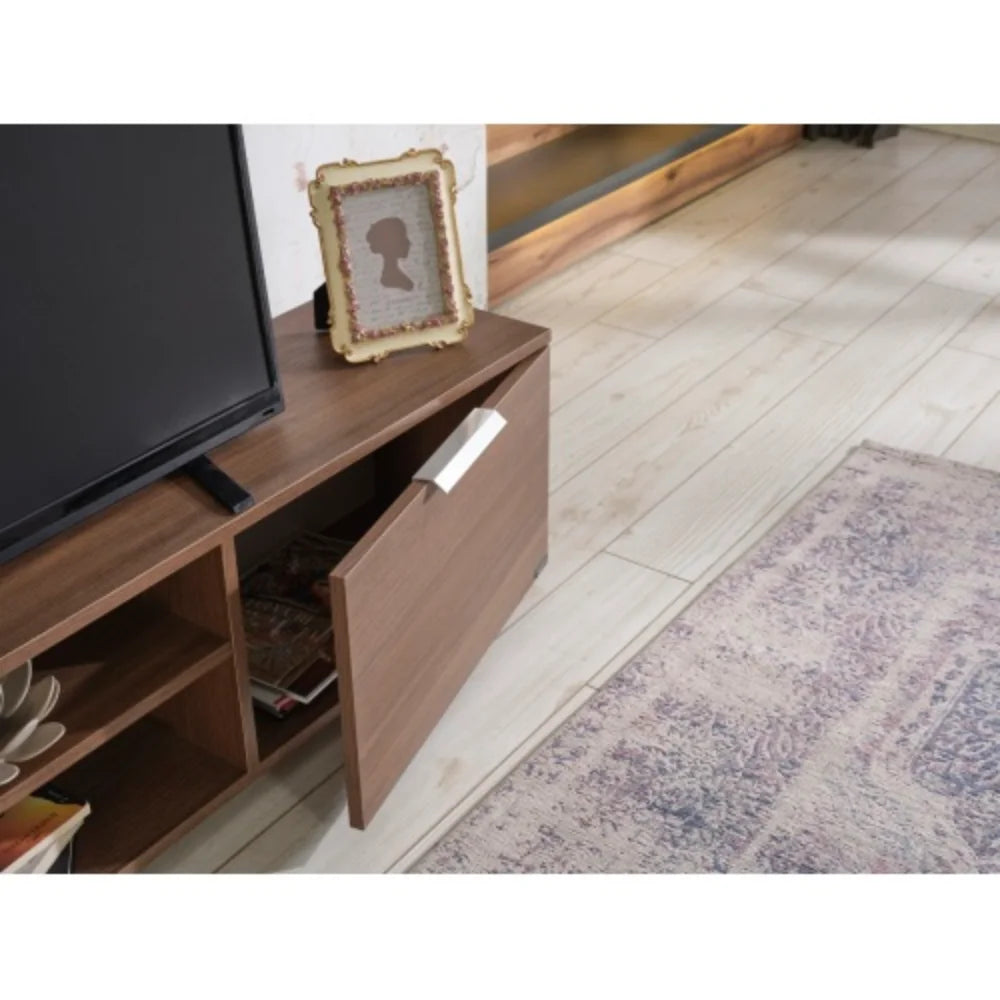 Mid Century Modern White 66 inch Tv Stand I53454
