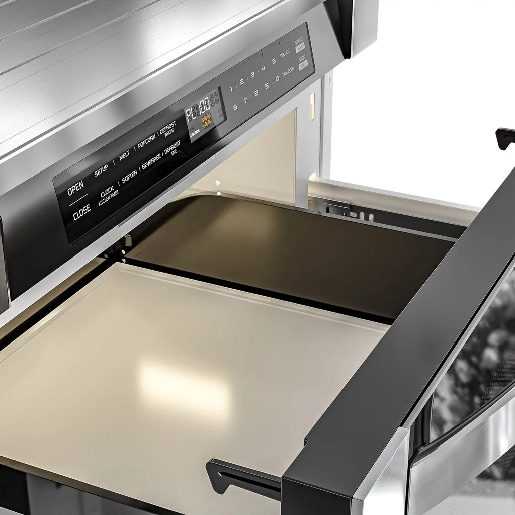 24 in. Stainless-Steel Microwave Drawer, 1.2 Cu. Ft. B114232