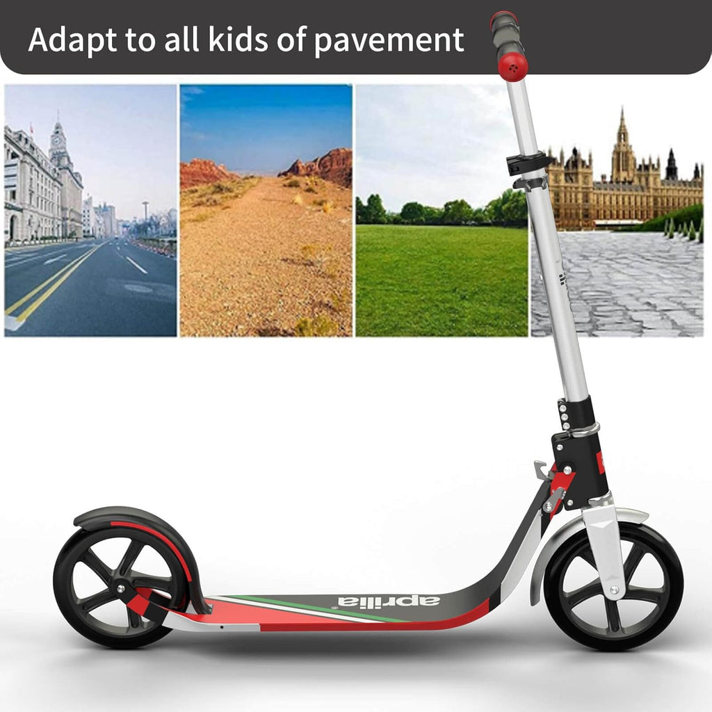 Foldable Kick Scooter with Big Wheel, 4 Level Height Adjustable C27954
