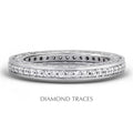 Platinum 950 Pave Eternity Ring J896