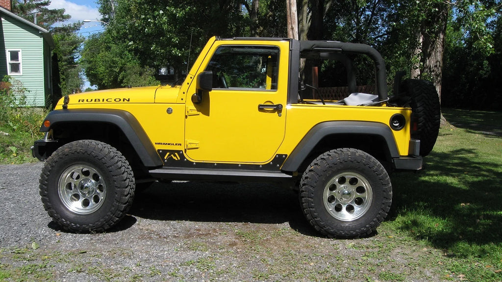 Rock Sliders Bare Steel Z198