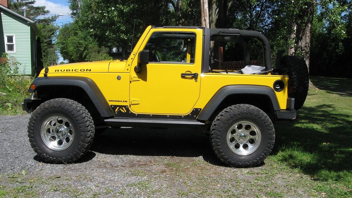 Rock Sliders Bare Steel Z198