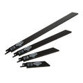 Carbide Grit Reciprocating Saw Blade Set, 4-Piece I9304