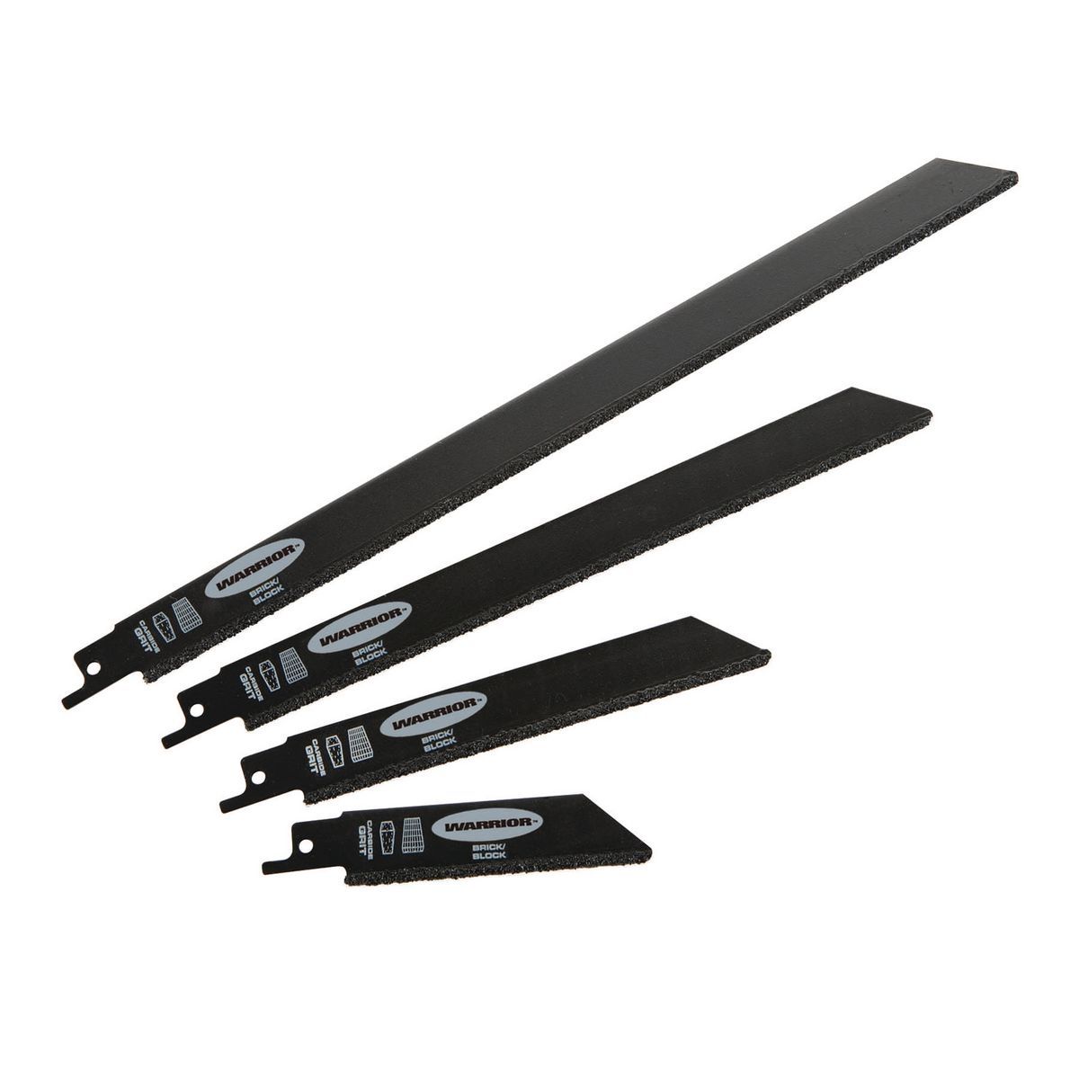 Carbide Grit Reciprocating Saw Blade Set, 4-Piece I9304