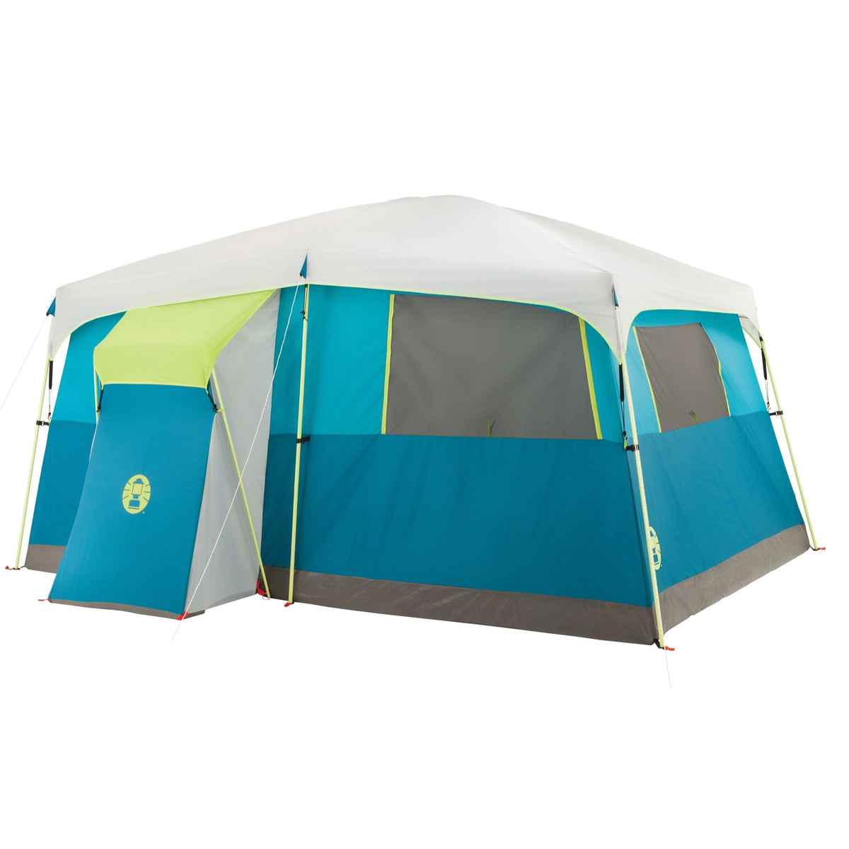 8-Person Light Blue Cabin Camping Tent S890
