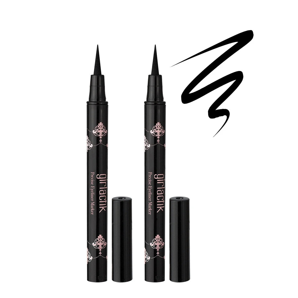 Precision Eyeliner Marker Duo with Smudge Eraser Stick K933