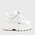 Buffalo Classic Low Leather White Shoes S3086