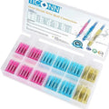 100pcs Insulated Waterproof Heat Shrink Butt Connectors Kit J29139