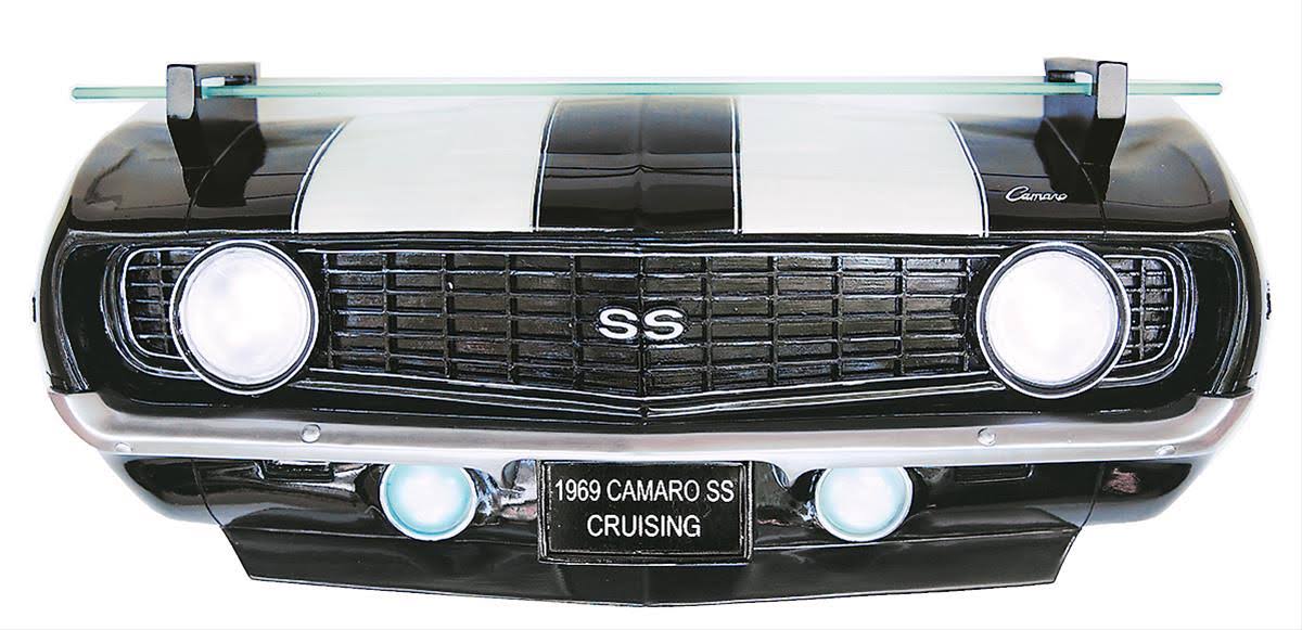 Black Front End Wall Shelf N5727