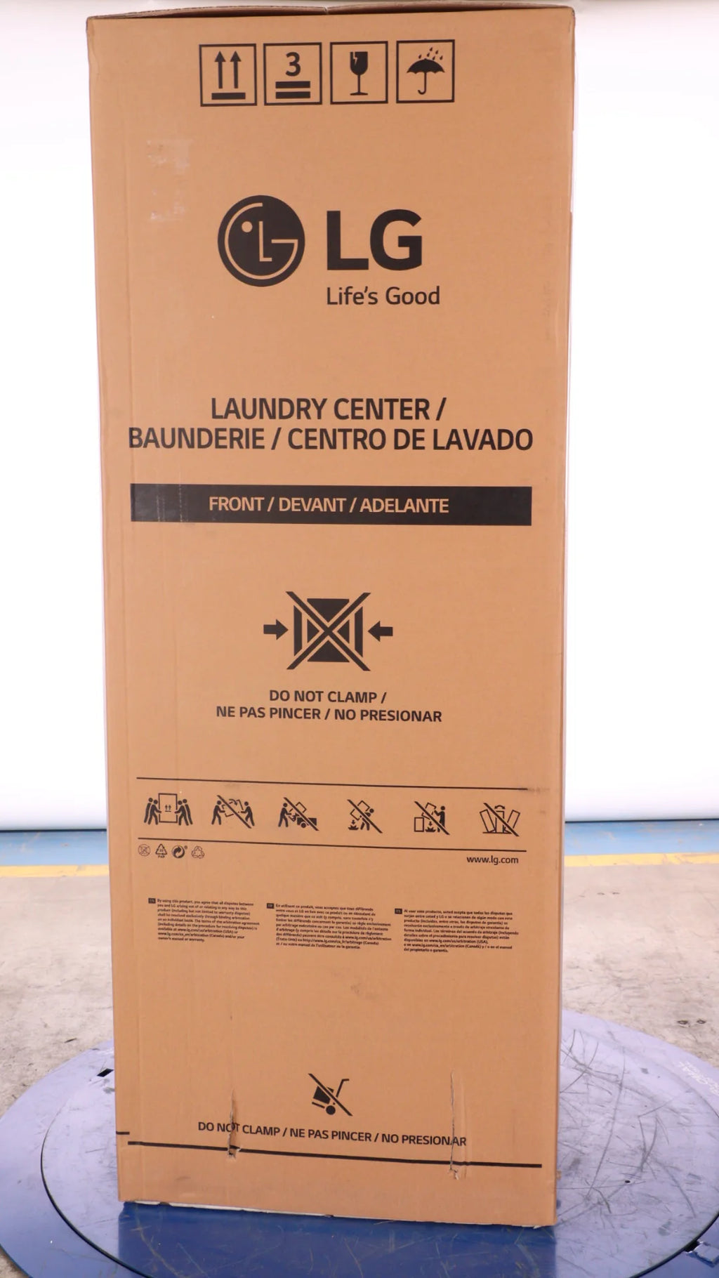 White Front Load Washtower 5.2 Cu. Ft. Washer 7.4 Cu. Ft. Electric Dryer Z985