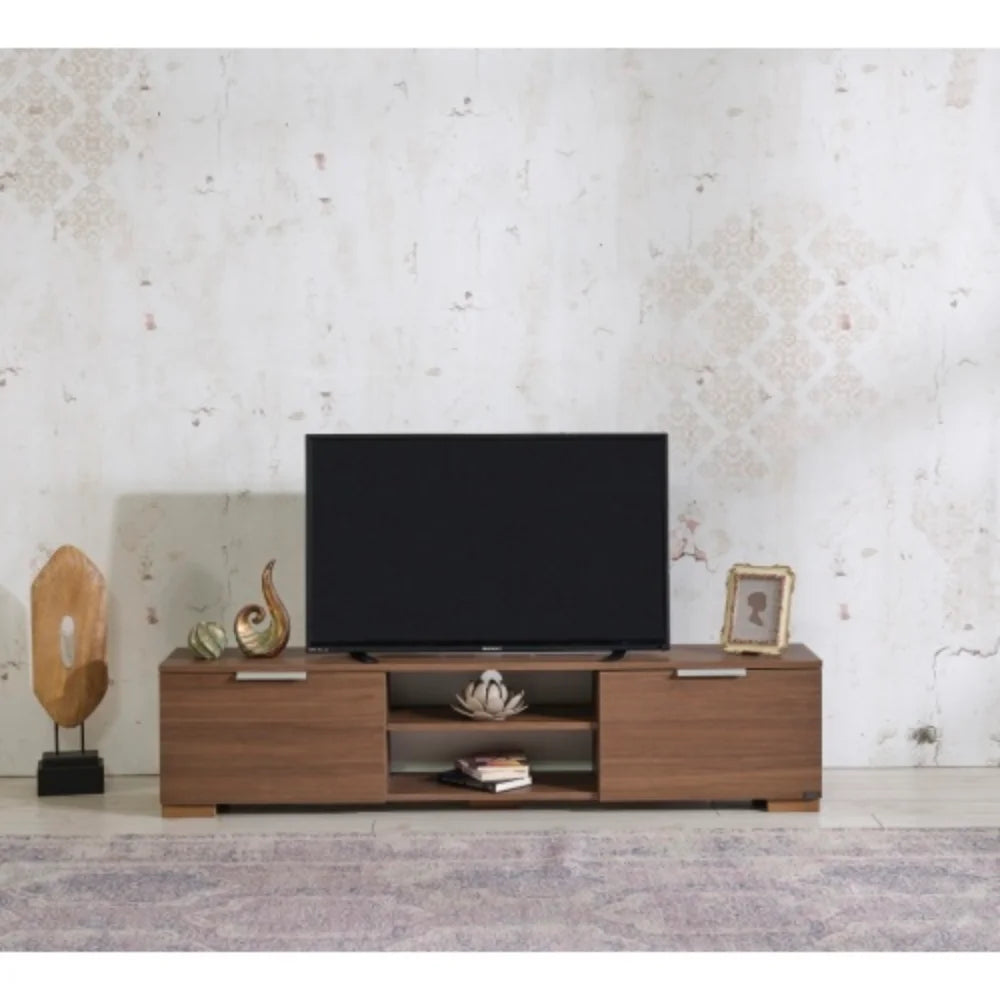 Mid Century Modern White 66 inch Tv Stand I53454
