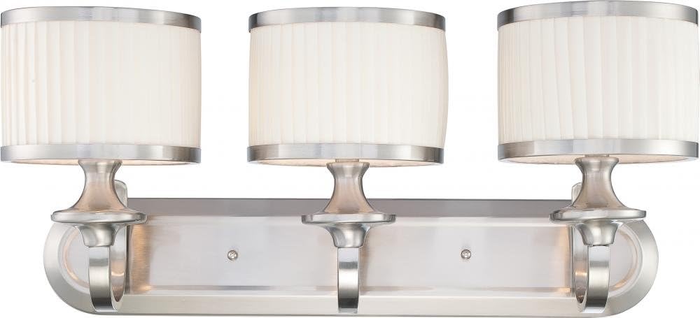 Brushed Nickel Two Light Vanity J57656