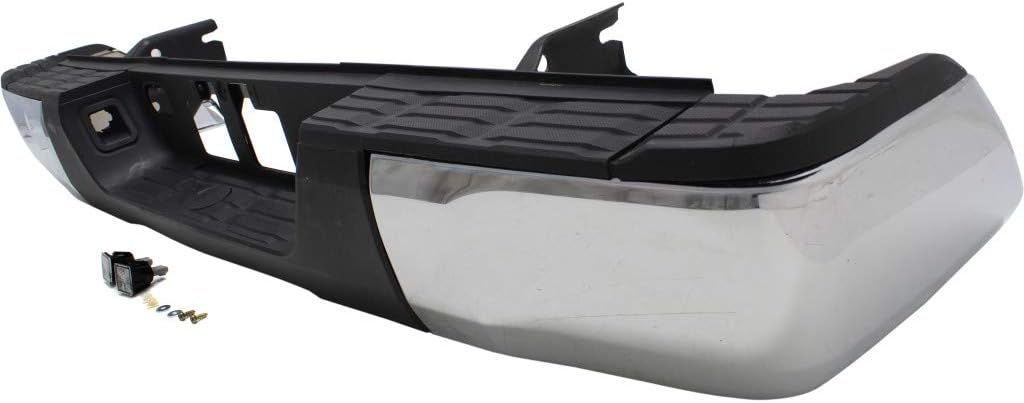 Chrome Steel Step Bumper for Toyota Tundra 2014-2019 V63611