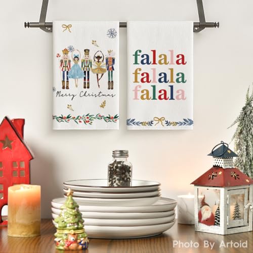 18x26 Inch Set of 4 Christmas Kitchen Towels H3709