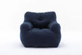 Soft Teddy Fabric Bean Bag Chair 39.4*39.4*27.6 Inches E346