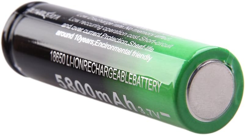 50 Pack 18650 Rechargeable 5800mAh 20A 3.7V Button Top Batteries K72458