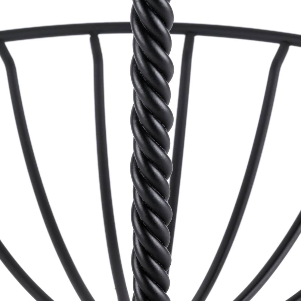Two Tier Wrought Iron Food Baskets T6934