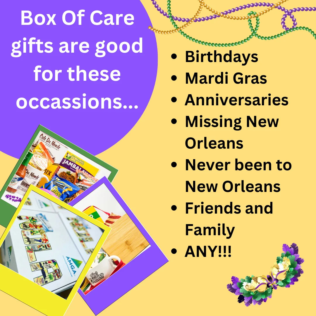 New Orleans Gift Box with Souvenirs V2018
