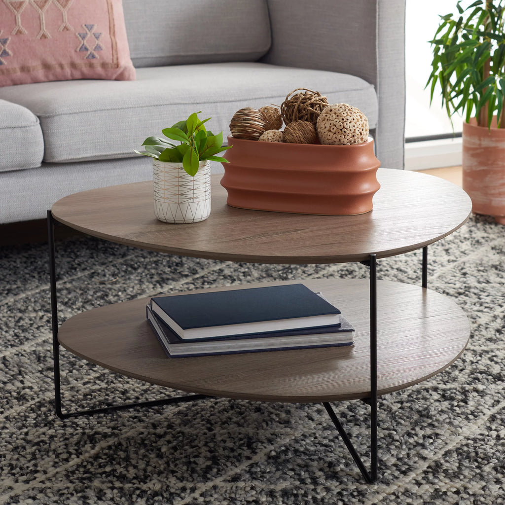 2-Tier Mid-Century Coffee Table W861