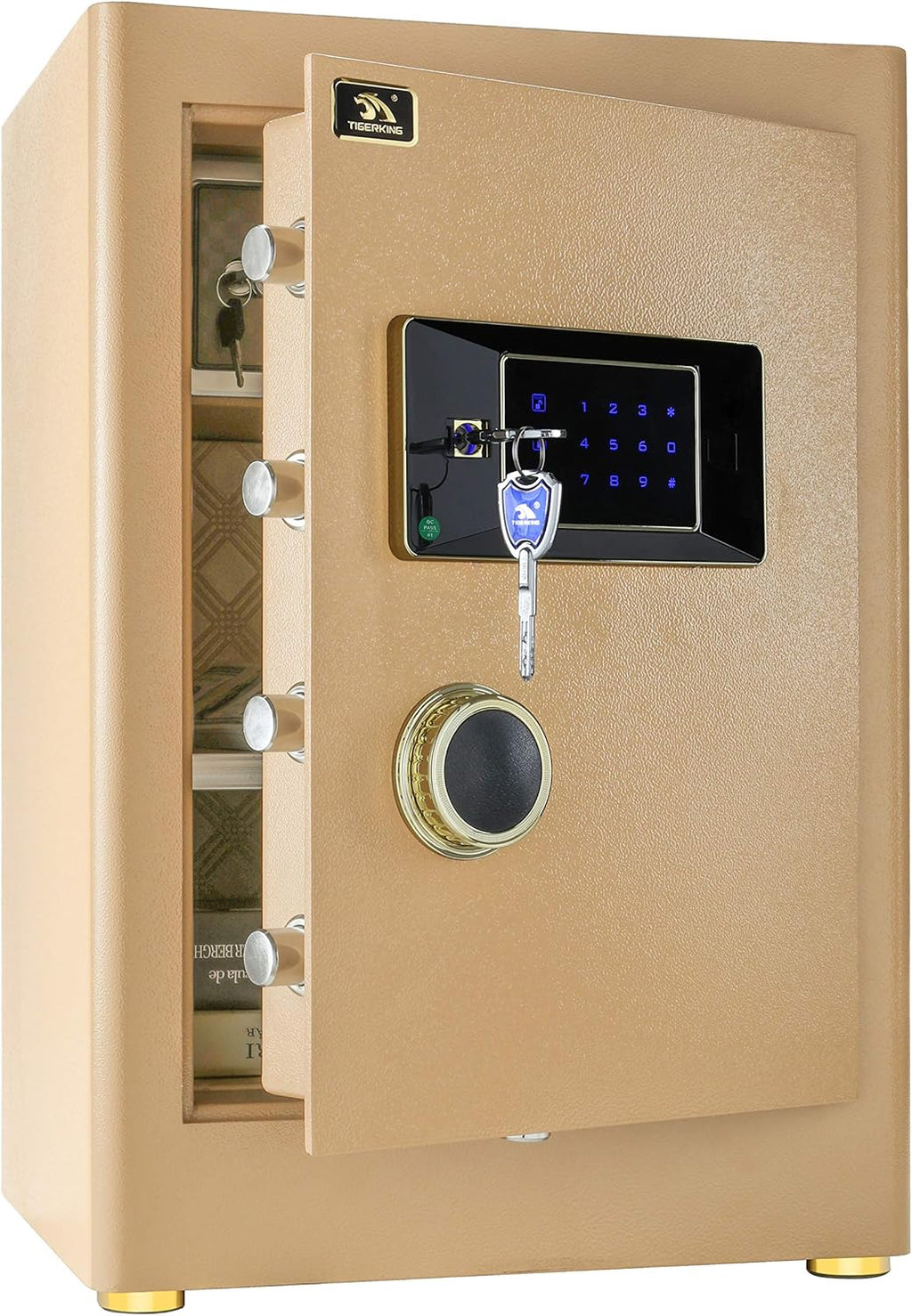 White 2.05 Cubic Feet Digital Safe Box C638