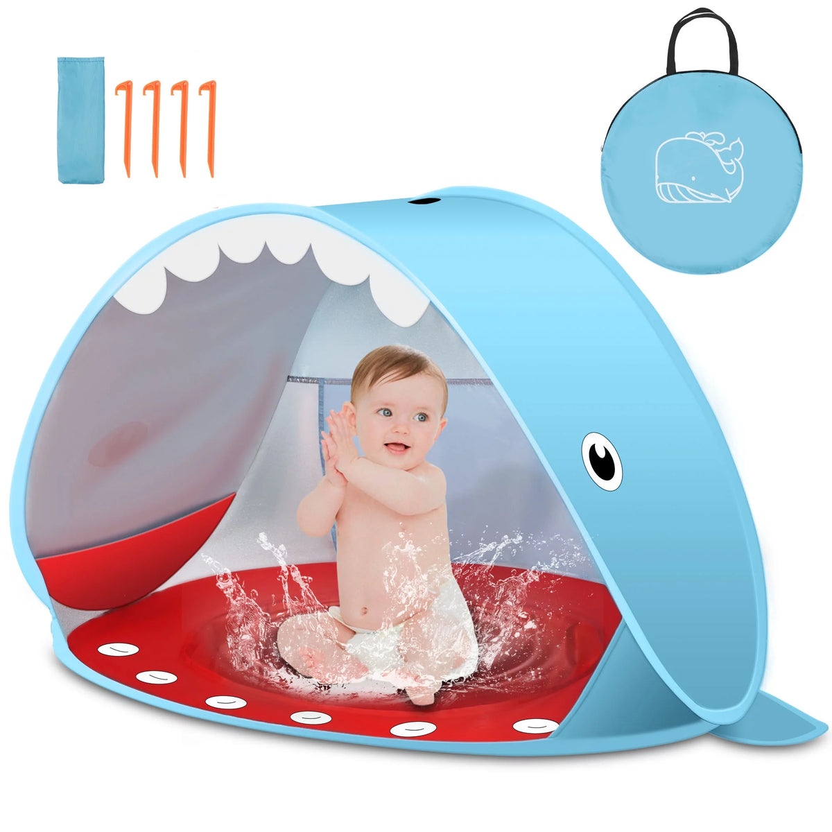 Pop up Beach Tent with UPF 50+ UV Protection N66735