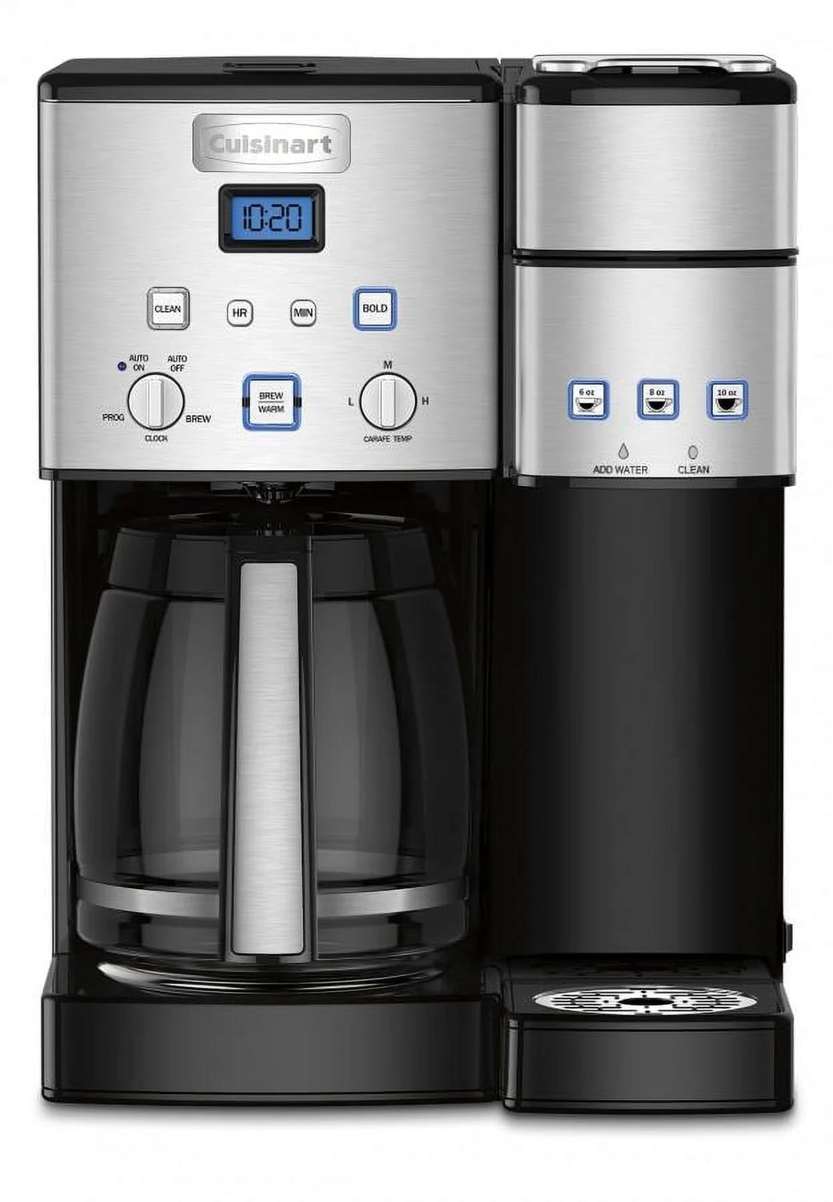 12 Cup Coffeemaker and Single-Serve Brewer S8106