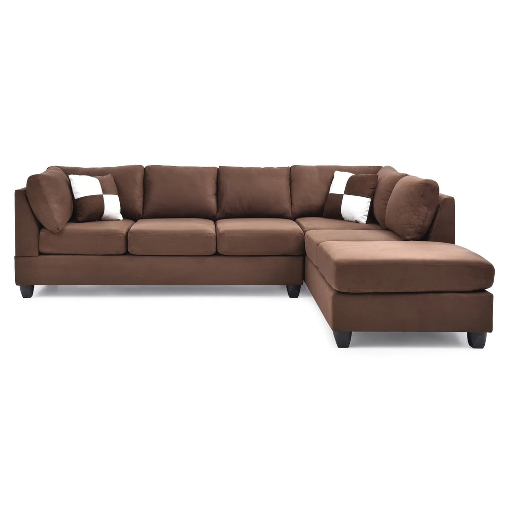 Chocolate Sectional T90271