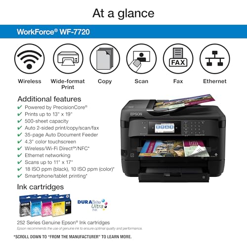 Wide-format Color Inkjet Printer with Copy, Scan, Fax U818152